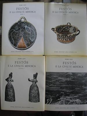 Seller image for Festos e la civilta Minoica. Testo I*, I**, Tavole I*, I**. (= Incunabula Graeca Vol. LX ). for sale by Antiquariat Carl Wegner