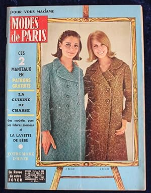 Image du vendeur pour MODE de PARIS - n223 de 1964 - Mode, Cuisine de chasse, Ouvrages. mis en vente par Bouquinerie Spia