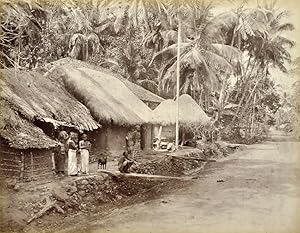 Bild des Verkufers fr Village houses. zum Verkauf von Shapero Rare Books