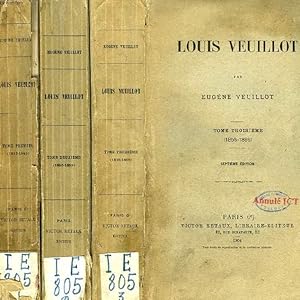 Bild des Verkufers fr LOUIS VEUILLOT, 3 TOMES zum Verkauf von Le-Livre