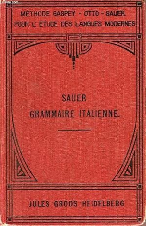 Bild des Verkufers fr GRAMMAIRE ITALIENNE zum Verkauf von Le-Livre