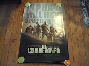 The Condemned Movie Poster 40 X 27 Lions Movies NM