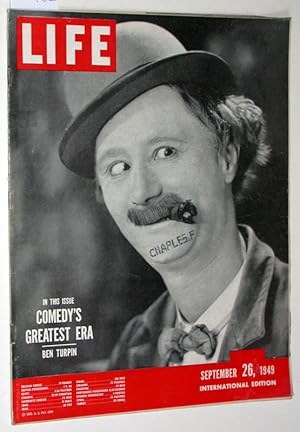 September 26, 1949. Comedy s greatest era. Ben Turpin.