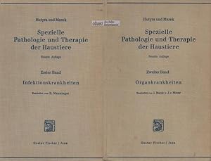 Image du vendeur pour Spezielle Pathologie und Therapie der Haustiere. 1. Band: Infektionskrankheiten + 2. Band: Organkrankheiten mis en vente par obaao - Online-Buchantiquariat Ohlemann