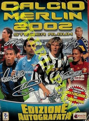 Calcio Merlin 2002. Sticker album.