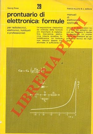 Prontuario di elettonica: formule.