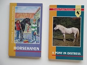 Seller image for 2 paperbacks: A pony in distress and Horsehaven for sale by Aucott & Thomas