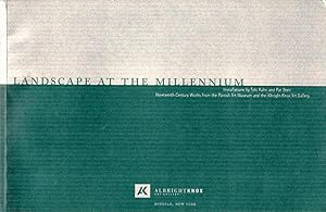 Image du vendeur pour Landscape At the Millennium Installations by Tobi Kahn and Pat Steir. Nineteenth-Century Works from the Parrish Art Museum and the Albright-Knox Art Gallery mis en vente par Kenneth Mallory Bookseller ABAA