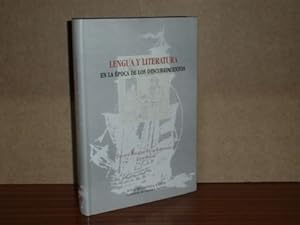 Seller image for LENGUA Y LITERATURA EN LA POCA DE LOS DESCUBRIMIENTOS for sale by Libros del Reino Secreto