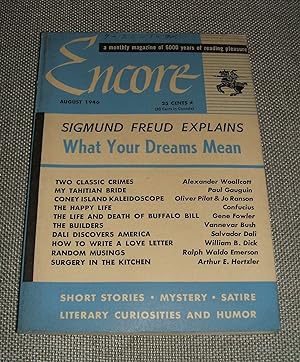 Seller image for Encore August 1946 for sale by biblioboy