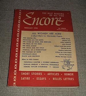 Seller image for Encore February 1946 for sale by biblioboy