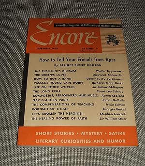 Seller image for Encore November 1946 for sale by biblioboy
