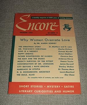 Seller image for Encore December 1946 for sale by biblioboy