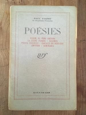 Image du vendeur pour Posies : Album de vers anciens - La jeune Parque - Charmes - pices diverses - Cantate du Narcisse - Amphion - Smiramis mis en vente par Librairie des Possibles