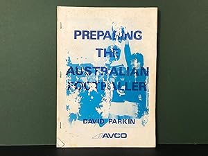 Preparing the Australian Footballer