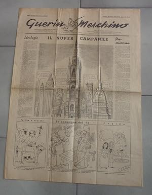 GUERIN MESCHINO - numero SPECIALE - 44 . del 30 ottobre 1938 sulla prima pagina campeggia il "sup...