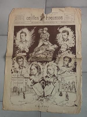 CAPITAN FRACASSA, numero 144 del 27 maggio 1883., Roma, Tipografia dell'opinione, 1883