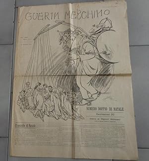 GUERIN MESCHINO - numero doppio di NATALE- 51 - DEL 22 DICEMBRE 1912 - SULLA PRIMA DI COPERTINA G...