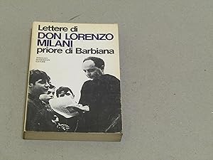Immagine del venditore per Don Lorenzo Milani. Lettere di Don Lorenzo Milani priore di Barbiana venduto da Amarcord libri