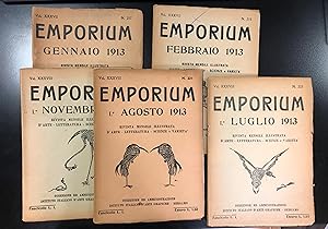 AA. VV. Emporium 1913 - 5 Fascicoli