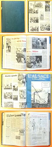 L'Alsace illustrée. Jahrgang 1951 - komplett mit Heft 1 bis 24 von 1951.