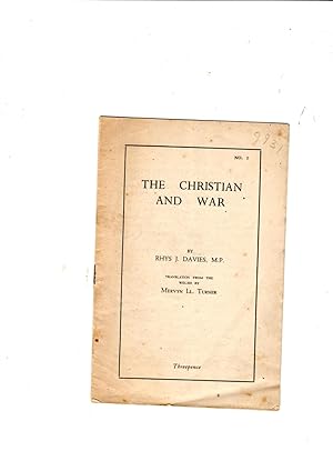 Seller image for The Christian and War for sale by Gwyn Tudur Davies