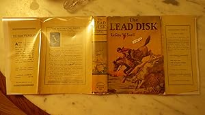 Seller image for The LEAD DISK a Story of the Northwest IN Color DUSTJACKET, Series #1, , Tom Baley, leaving college goes North into Canada hoping to join CANADIAN NORTHWEST MOUNTED POLICE, for sale by Bluff Park Rare Books