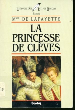 Imagen del vendedor de Mme De Lafayette : La princesse de Clves a la venta por Librairie Le Nord