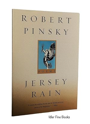 Immagine del venditore per Jersey Rain: Poems venduto da Idler Fine Books