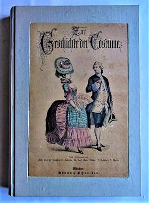 Bild des Verkufers fr Zur Geschichte der Costme. Mnchener Bilderbogen, Bogen 1 bis 95 komplett. Mit beiligendem Original-Sachregister. zum Verkauf von Antiquariat-Sandbuckel