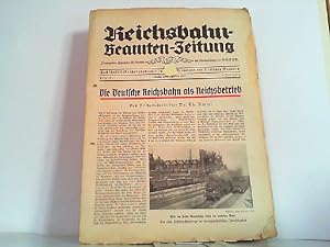 Seller image for Reichsbahn-Beamten-Zeitung. Ausgabe: 5. Jahrgang Folge 4 Berlin, den 21. Februar 1937. for sale by Antiquariat Ehbrecht - Preis inkl. MwSt.