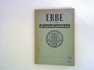 Imagen del vendedor de Erbe und Entscheidung 13. Jahrgang, 2. Halbjahr 1959 a la venta por ANTIQUARIAT FRDEBUCH Inh.Michael Simon