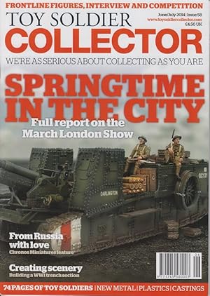 Bild des Verkufers fr Toy Soldier Collector. We're as serious about Collecting as You are. June/July 2014. Issue 58. Springtime in the City. zum Verkauf von Allguer Online Antiquariat