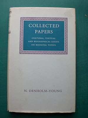 Image du vendeur pour Collected Papers: Cultural, Textual and Biographical Esays o Medieval Topics mis en vente par Black Box Books