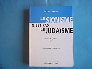 Imagen del vendedor de Le sionisme n'est pas le judasme : Essai sur le dessin d'Isral a la venta por Carmarthenshire Rare Books