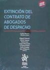 Seller image for Extincin del Contrato de Abogados de Despacho for sale by AG Library