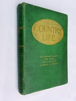 Country Life. Magazine. Vol 81, LXXXI January to June 1937. 26 Issues. No 2085 to 2110. (includes...