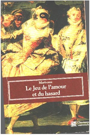 Immagine del venditore per Le jeu de l'amour et du hasard venduto da librairie philippe arnaiz