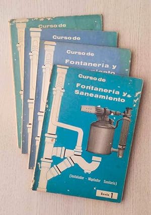 CURSO DE FONTANERÍA Y SANEAMIENTO. Nº 1 - 3 - 4 - 5 (precio por unidad)