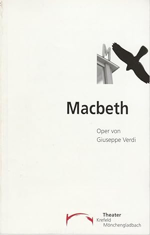 Bild des Verkufers fr Programmheft MACBETH. Oper von Giuseppe Verdi. Spielzeit 2002 / 2003 Heft 82 zum Verkauf von Programmhefte24 Schauspiel und Musiktheater der letzten 150 Jahre