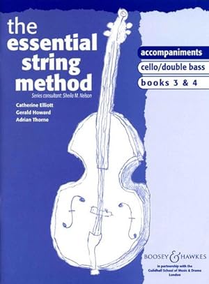 Imagen del vendedor de The essential String Method vol.3/4for violoncello/bass : piano accompaniments a la venta por AHA-BUCH GmbH