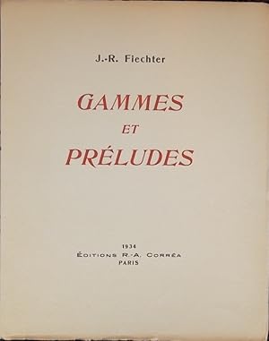 Seller image for Gammes et prludes. for sale by Le Cabinet d'Amateur