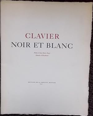 Seller image for Clavier noir et blanc. for sale by Le Cabinet d'Amateur