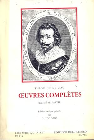 Image du vendeur pour Oeuvres completes. premiere partie mis en vente par Librodifaccia