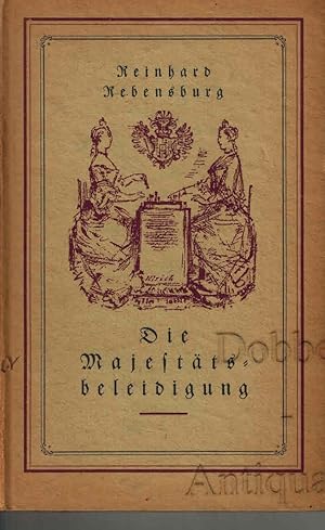 Bild des Verkufers fr Die Majesttsbeleidigung. Novelle. zum Verkauf von Dobben-Antiquariat Dr. Volker Wendt