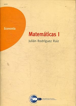 MATEMATICAS 1. ECONOMIA.