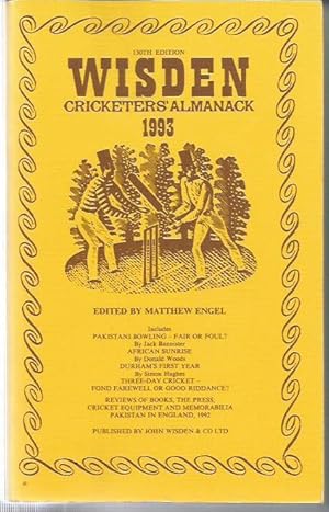 Bild des Verkufers fr Wisden Cricketers' Almanack 1993 (130th edition) zum Verkauf von Peter White Books