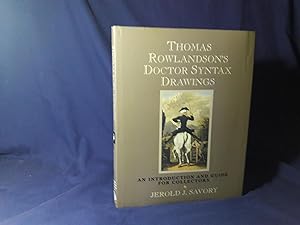 Seller image for Thomas Rowlandsons Doctor Syntax Drawings, An Introduction and Guide for Collectors(Hardback,w/dust jacket,1st Edition,1997) for sale by Codex Books