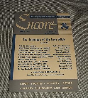 Seller image for Encore March 1947 for sale by biblioboy