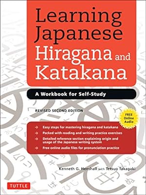 Bild des Verkufers fr Learning Japanese Hiragana and Katakana: A Workbook for Self-Study by Henshall, Kenneth G., Takagaki, Tetsuo [Paperback ] zum Verkauf von booksXpress